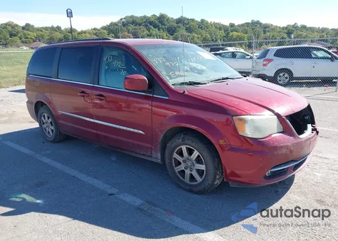 2013 Chrysler Town & Country Touring из США, поврежденный, VIN 2C4RC1BG0DR528986